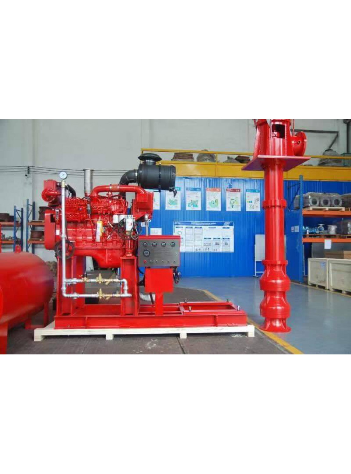 เครื่องสูบน้ำดับเพลิง 500 GPM