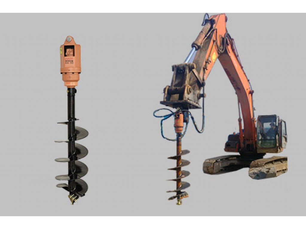 ไฮดรอลิค Earth Auger 