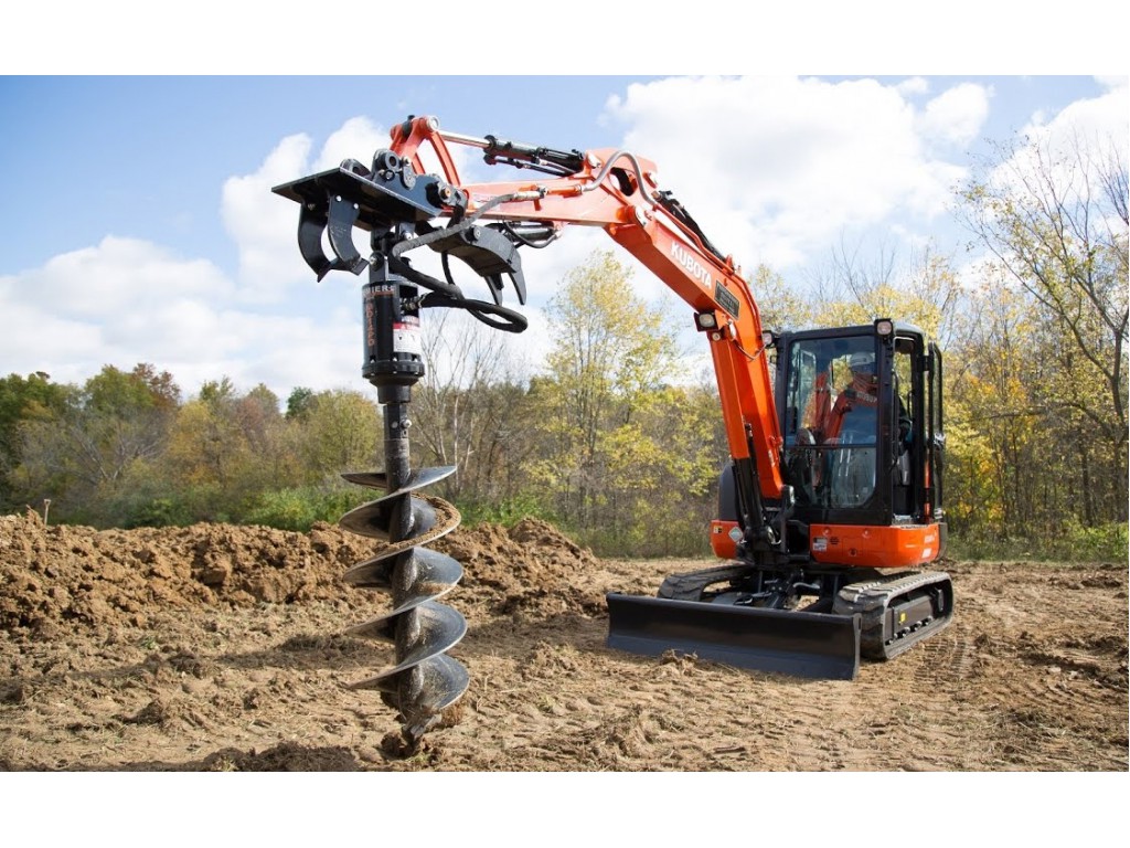 ไฮดรอลิค Earth Auger 