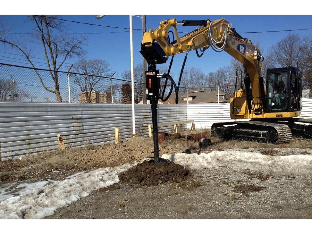 ไฮดรอลิค Earth Auger 