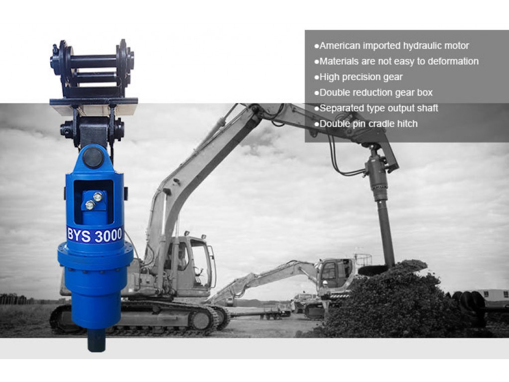 สว่านเจาะดิน มอเตอร์ไฮดรอลิค YDH 40000