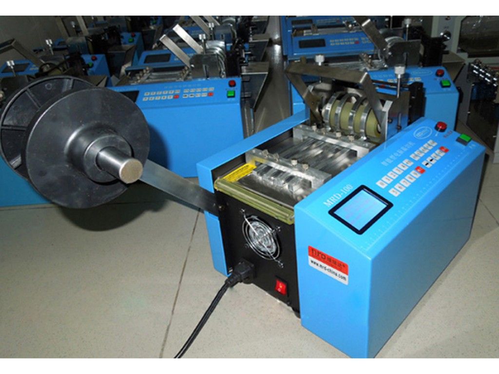 เครื่องตัดท่ออัตโนมัติ , เครื่องตัดสายไฟ , เครื่องตัดท่อความร้อน , เครื่องตัดท่อซิลิโคน 220V MRD-100