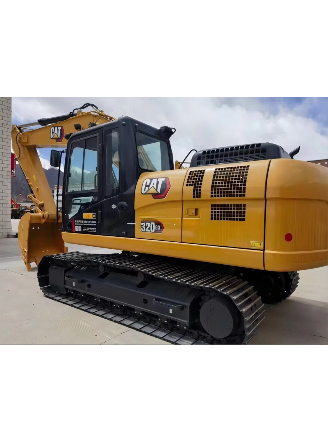 รถแม็คโคร cat 320 มือ สอง