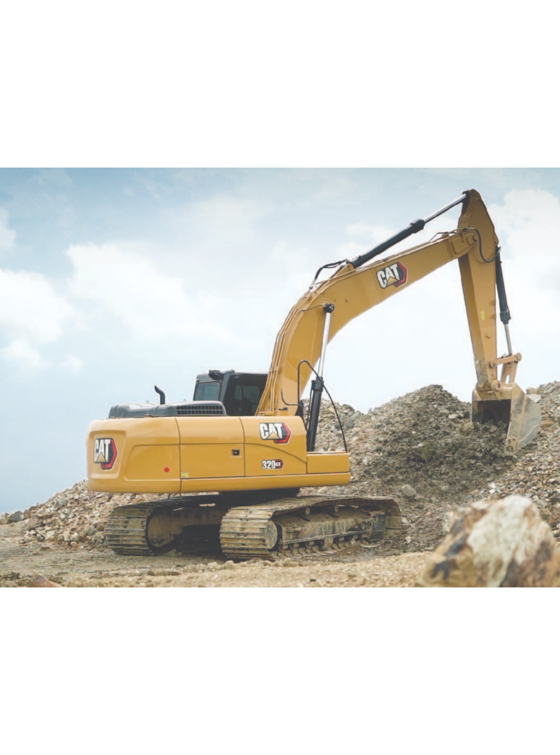 รถแม็คโคร CAT 320 ราคา