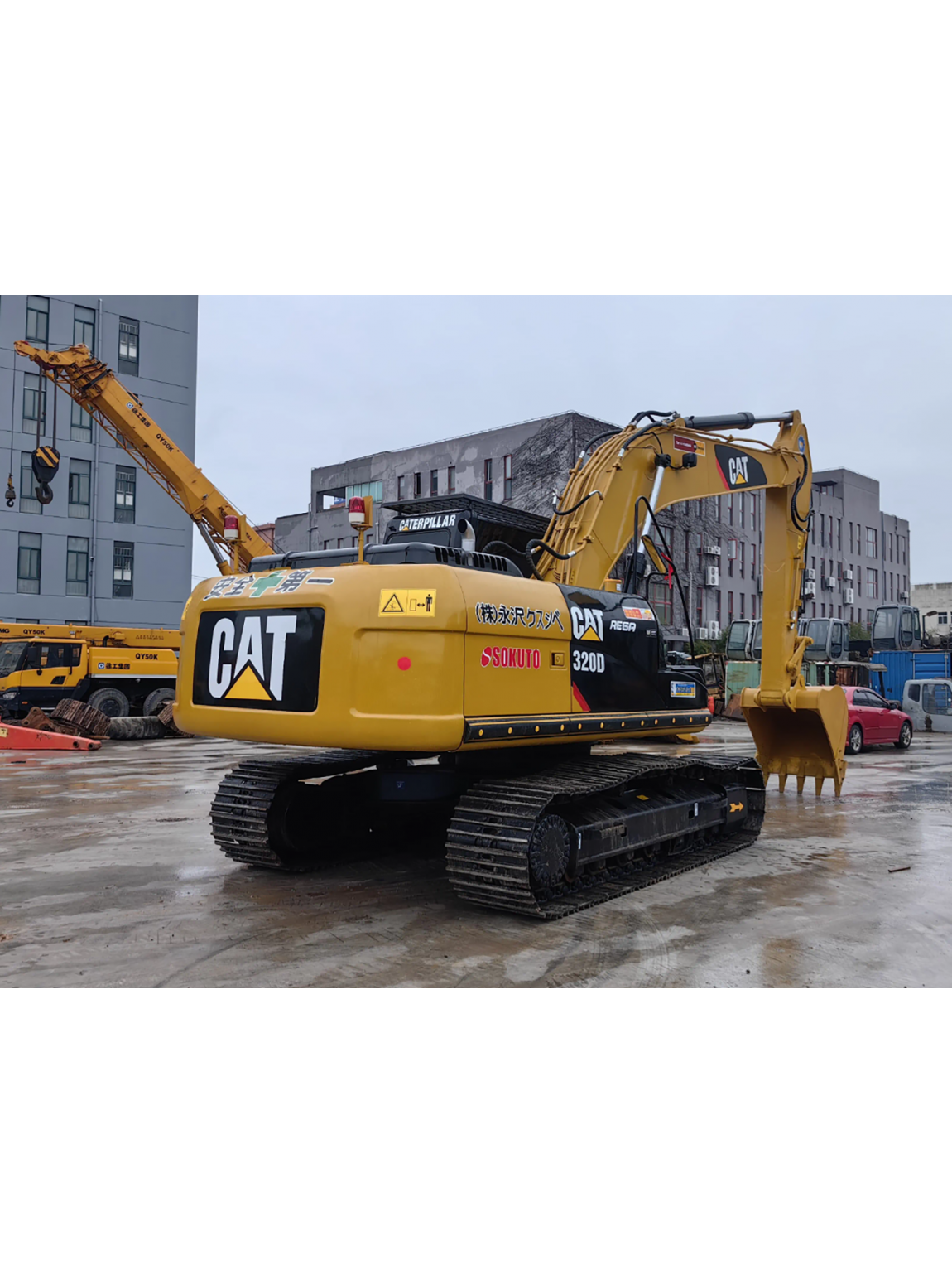 แม็คโคร CAT 320D ไมล์ 1900 ชม.