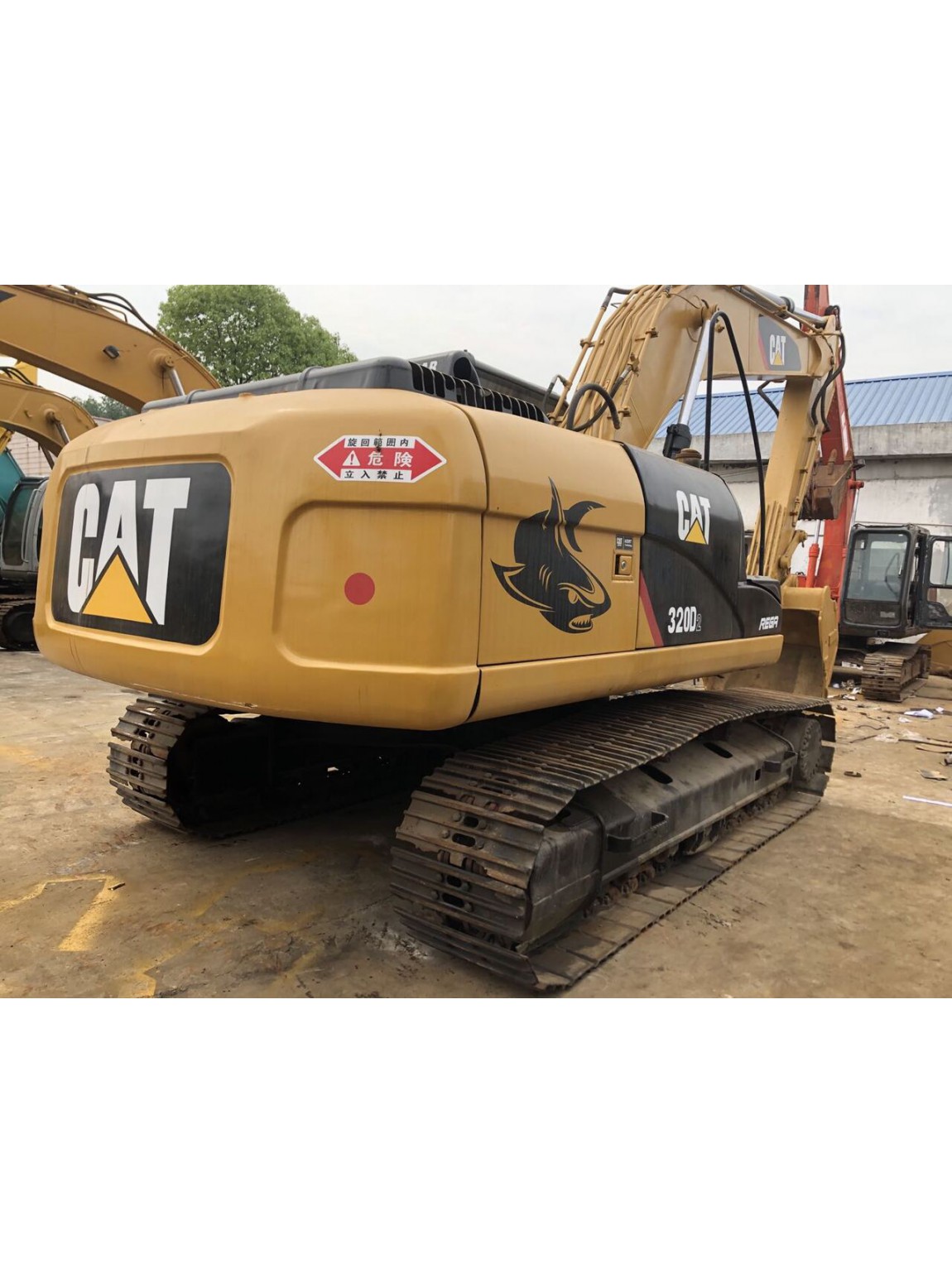 แม็คโคร CAT 320D ไมล์ 1290 ชม.