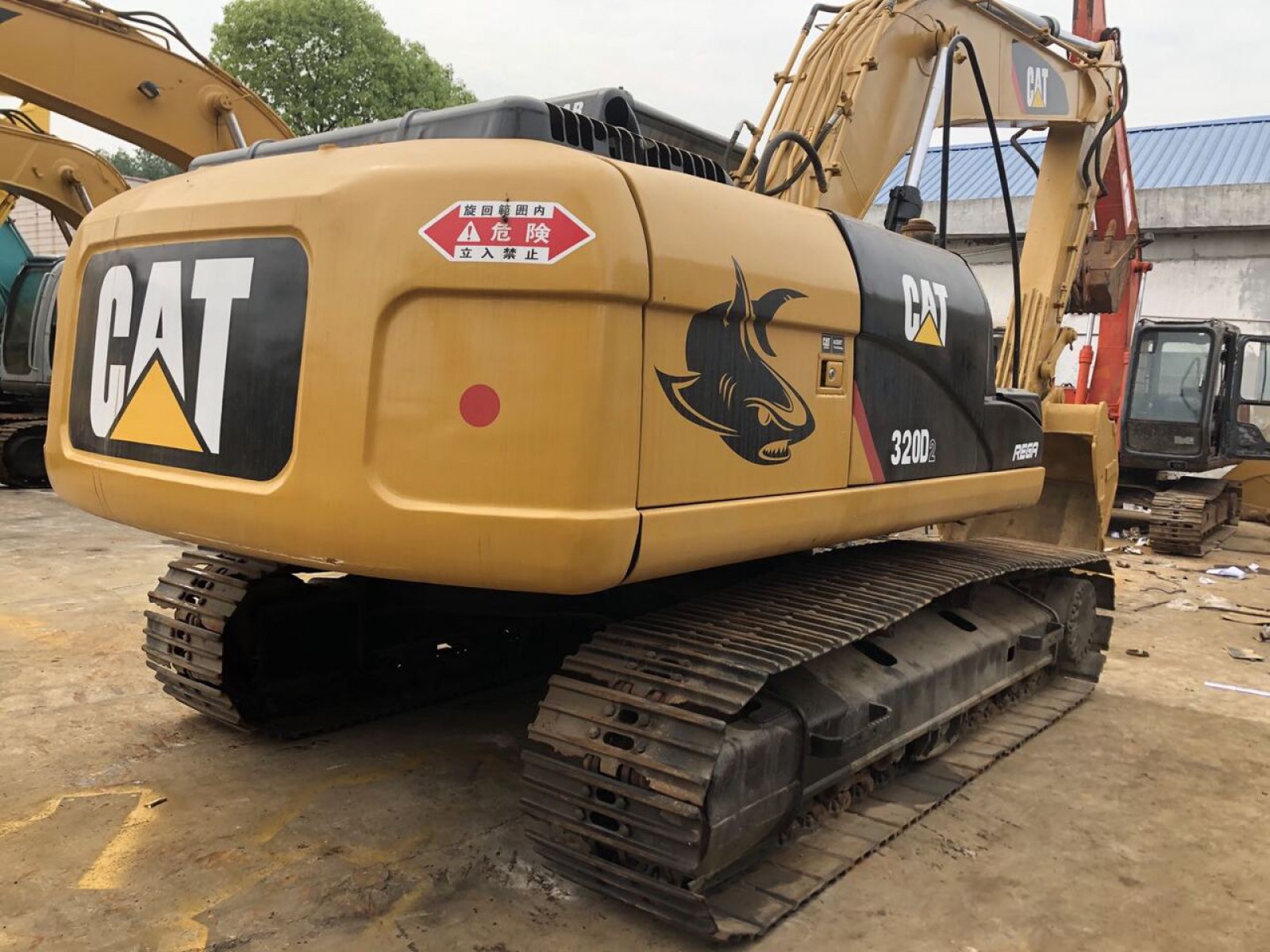 แม็คโคร CAT 320D ไมล์ 1290 ชม.