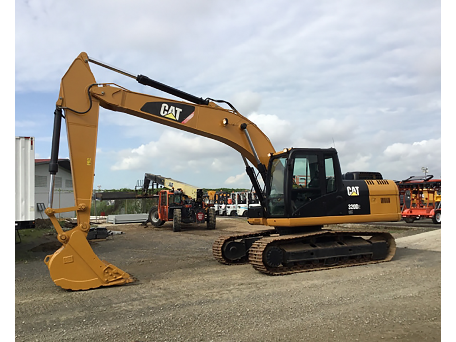 CAT 320D ไมล์ 1090 ชั่วโมง