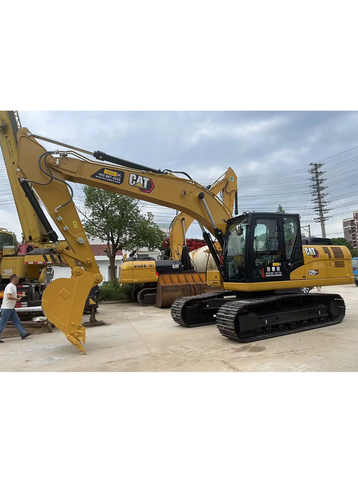 รถแม็คโคร CAT320GX มือสอง
