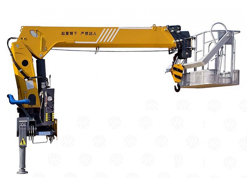 รถบรรทุกติดเครนกระเช้า 3 ตัน 3 ปอก