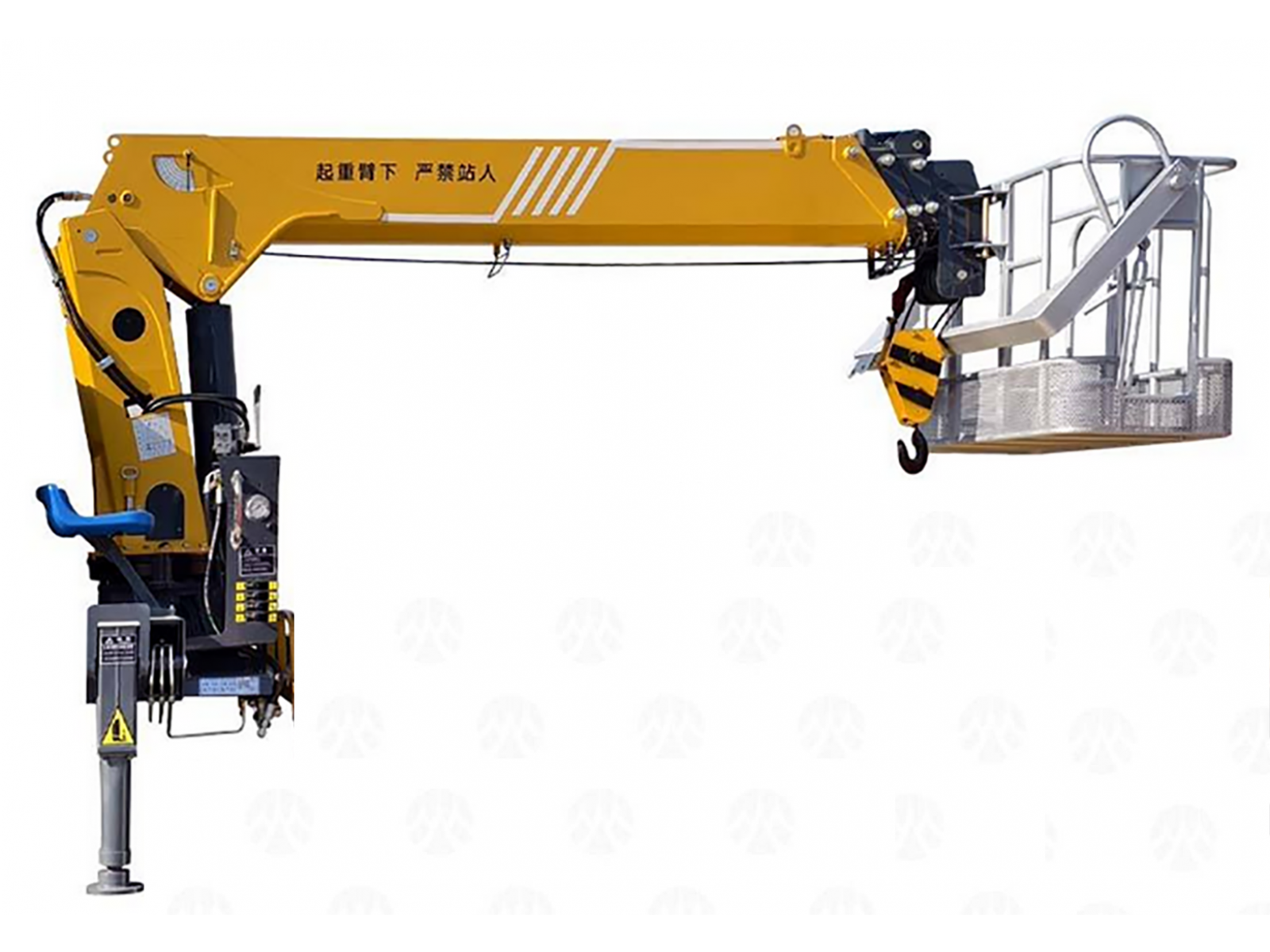 รถบรรทุกติดเครนกระเช้า 3 ตัน 3 ปอก