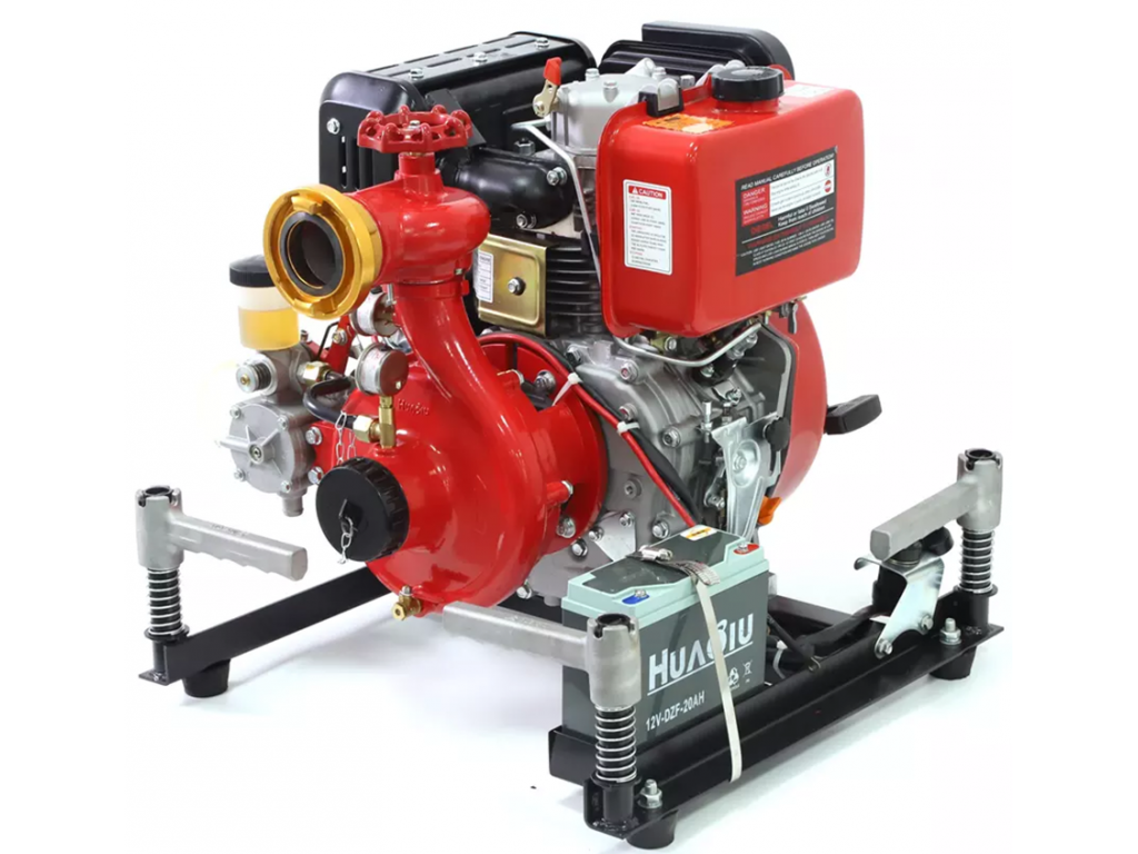 ปั๊มดับเพลิงหาบหาบ 25 แรงม้า