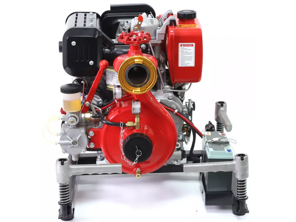 ปั๊มดับเพลิงหาบหาบ 25 แรงม้า