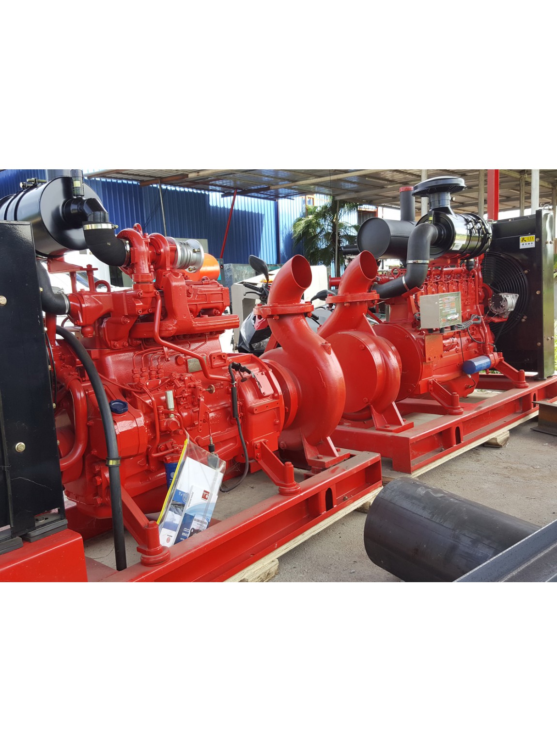 ปั๊มดับเพลิงเครื่องยนต์ Deutz TD226B-6