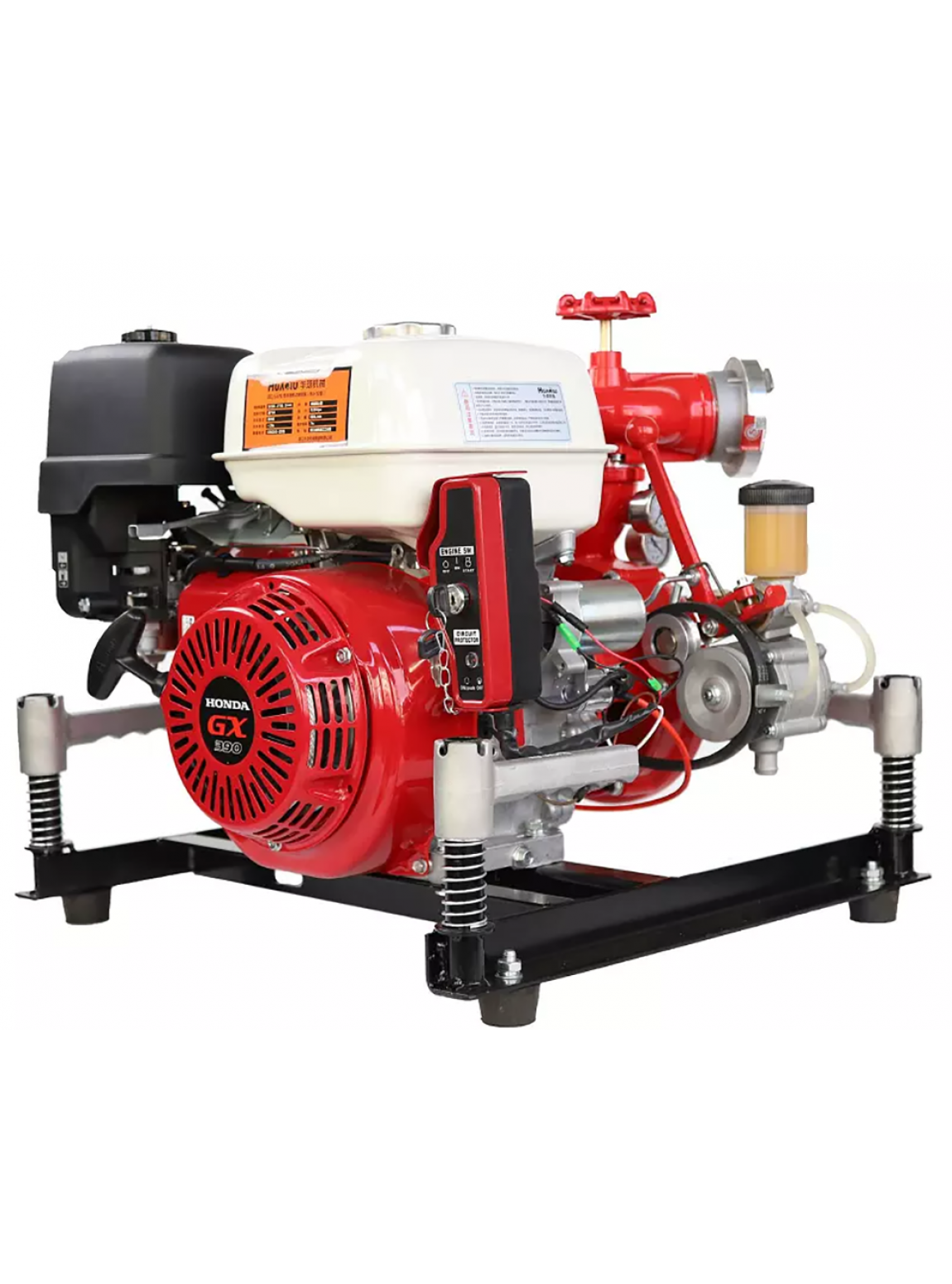 ปั๊มดับเพลิงหาบหาม ฮอนด้า 13 Hp