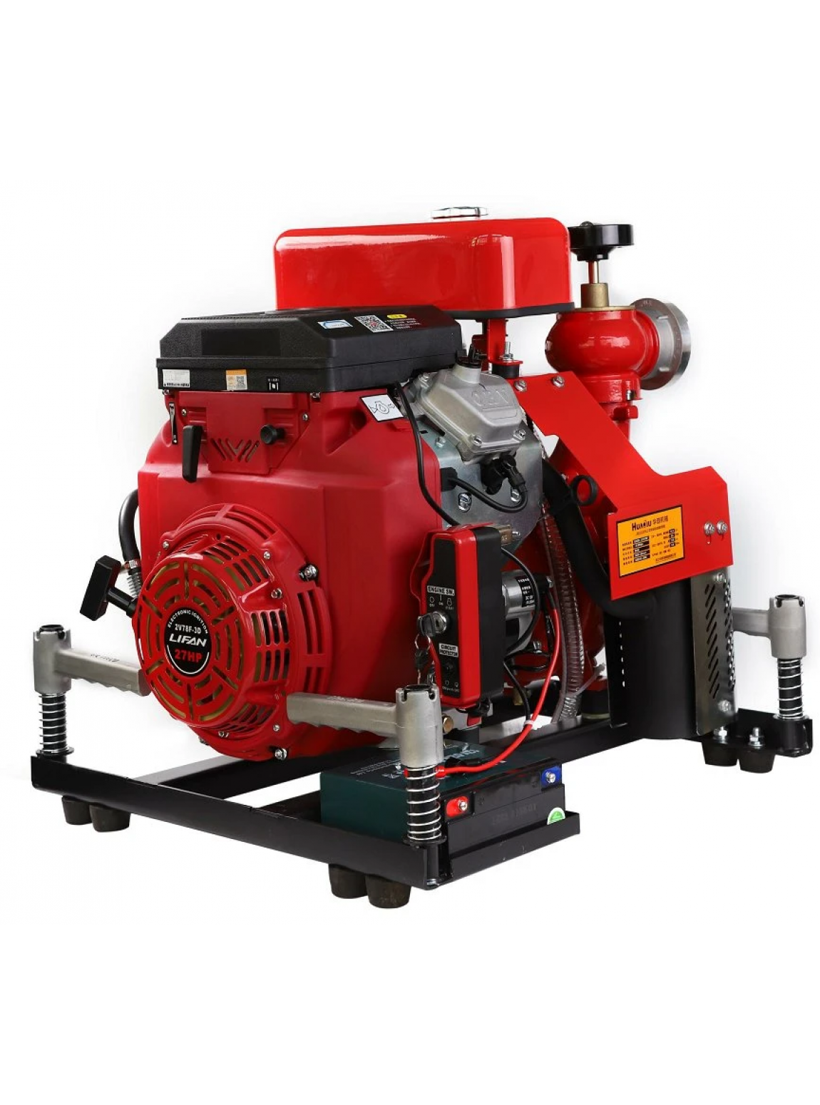 ปั๊มดับเพลิงหาบหาม  27HP