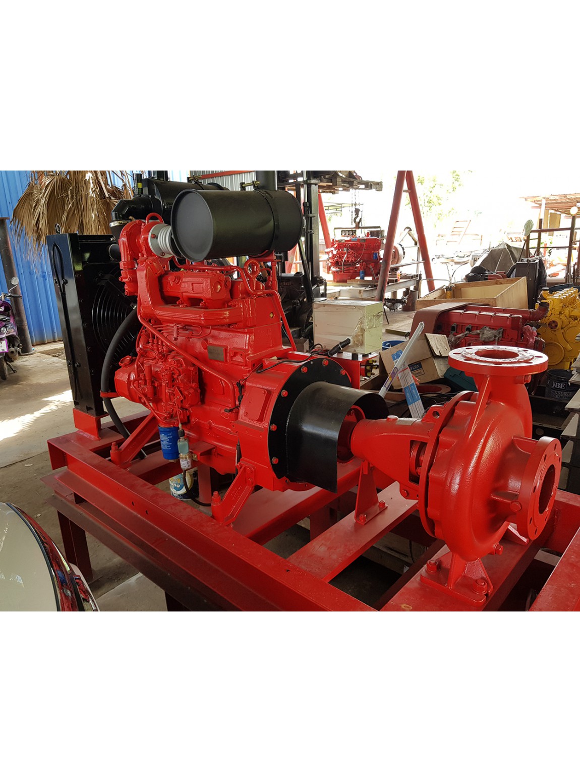ปั๊มดับเพลิงเครื่องยนต์ Deutz TD226B-4