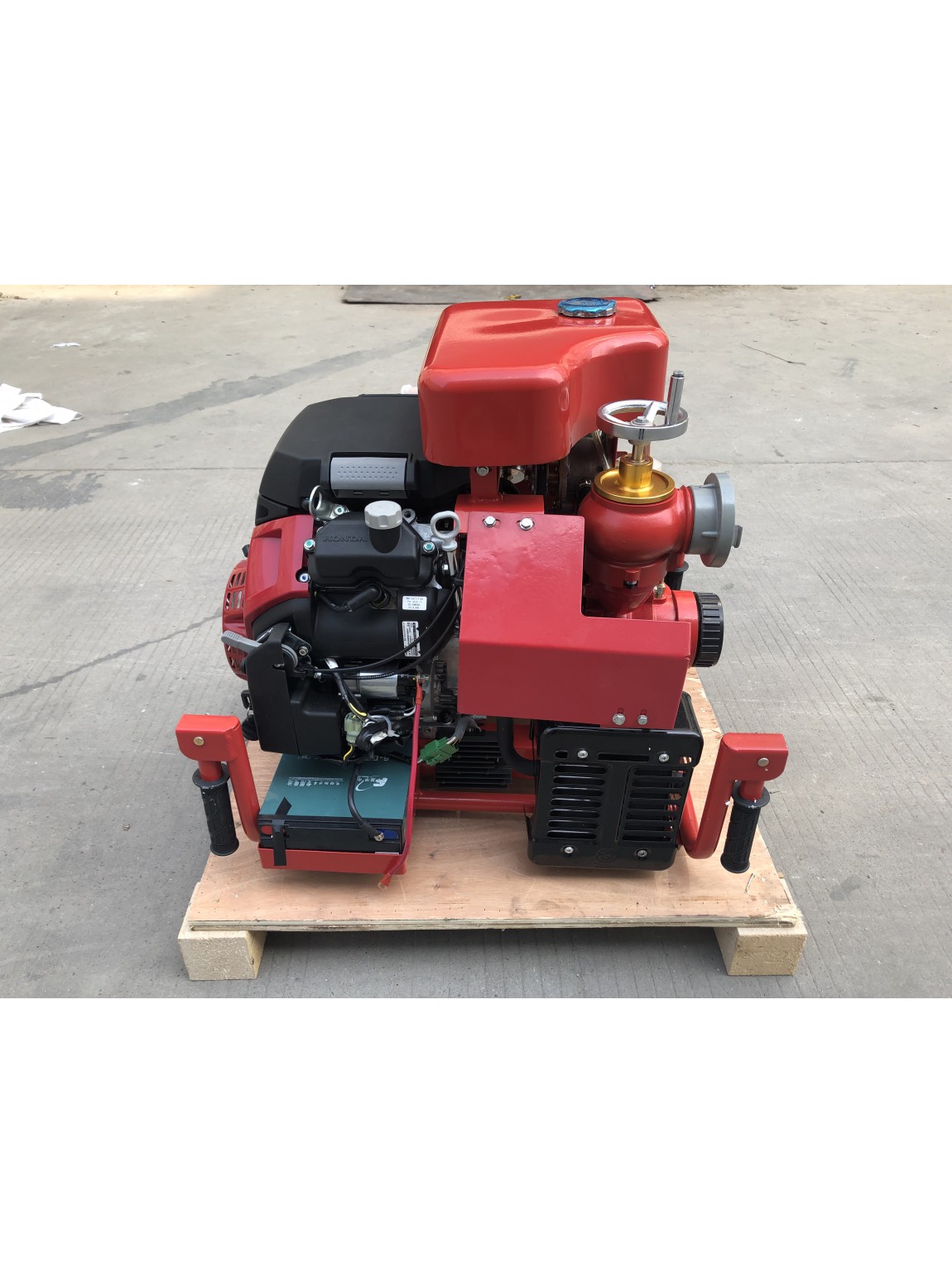 เครื่องดับเพลิงหาบหาม Honda GX690