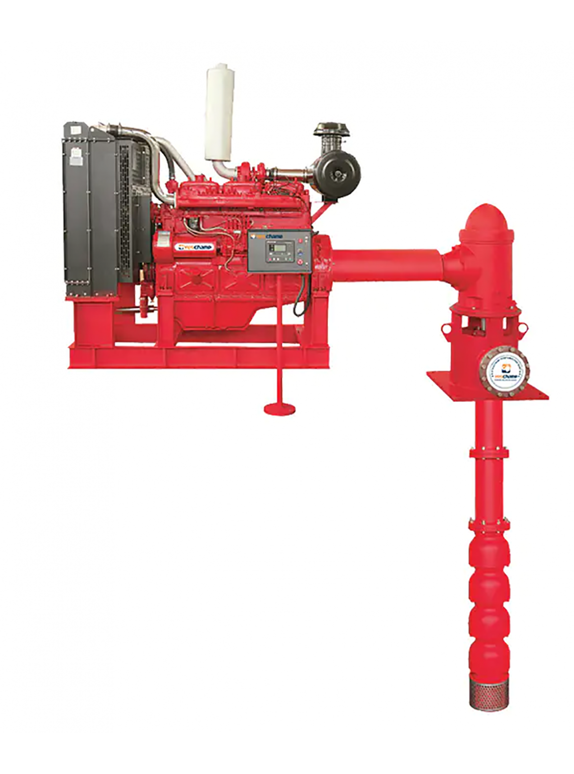 ปั๊มดับเพลิง Vertical turbine 750 Gpm
