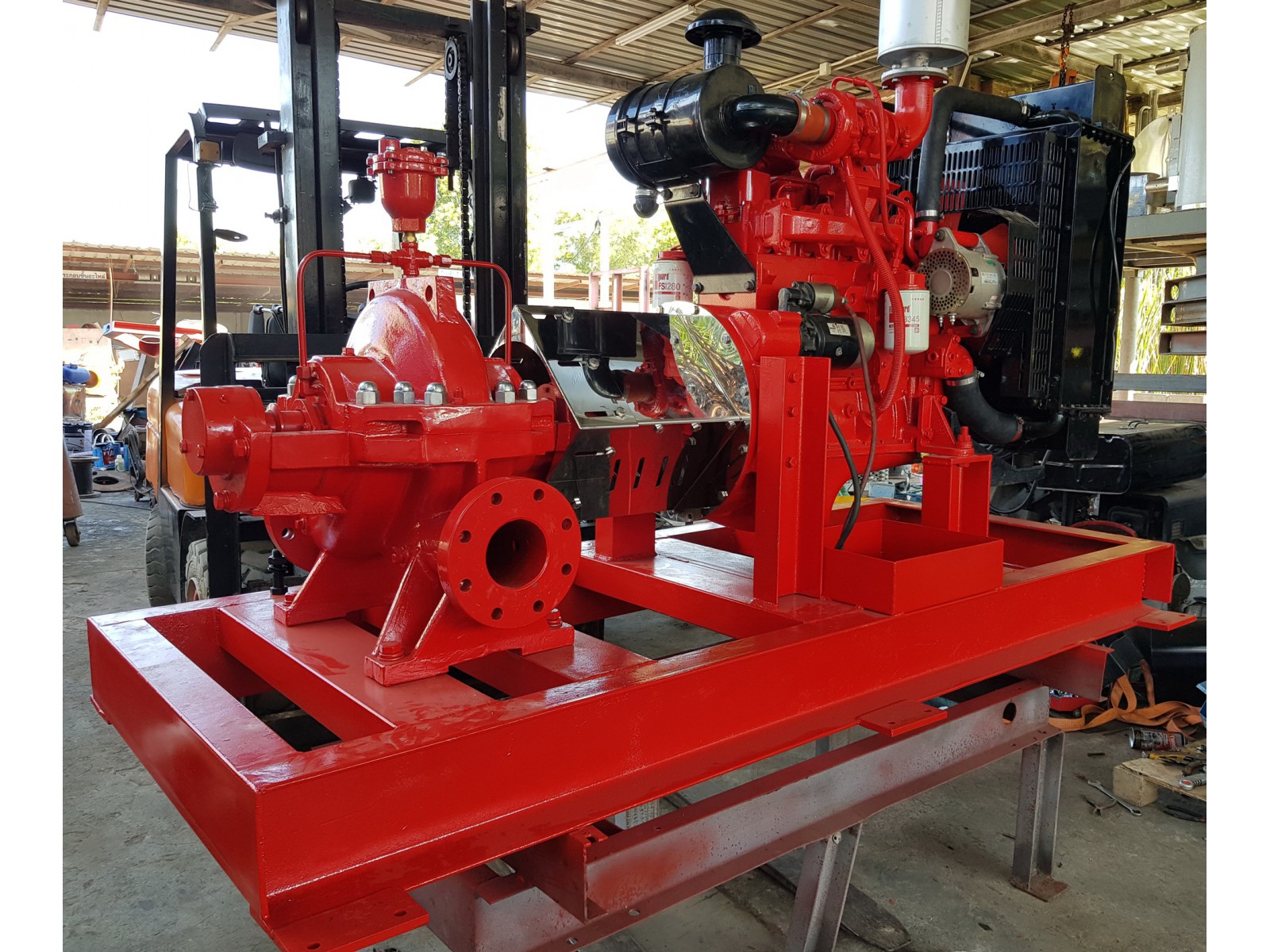 ปั๊มดับเพลิง ดีเซล 80 แรงม้า R4105AZLD