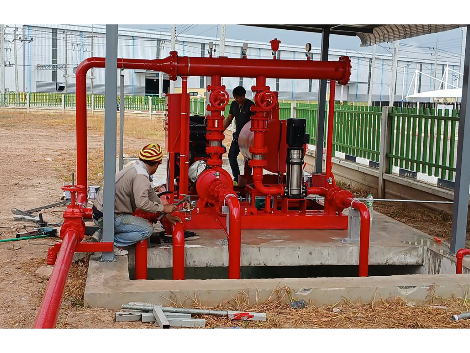 เครื่องสูบน้ำดับเพลิง (Fire Pump Cummins)