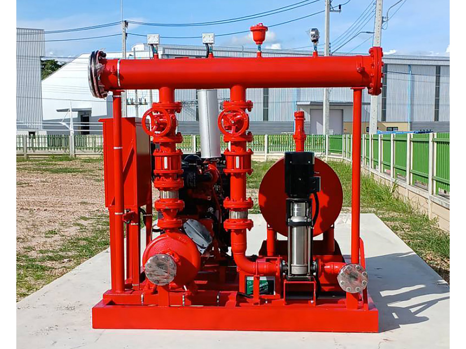 ปั๊มดับเพลิง 500GPM Fire pump