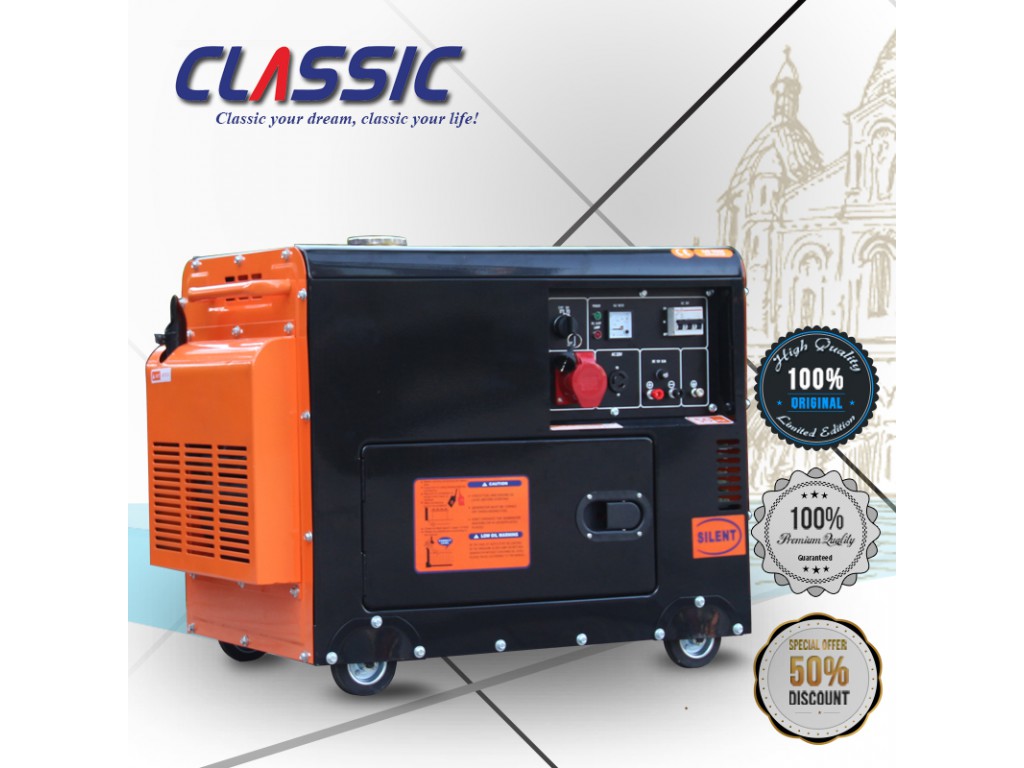 5Kw generators diesel set 220/380V