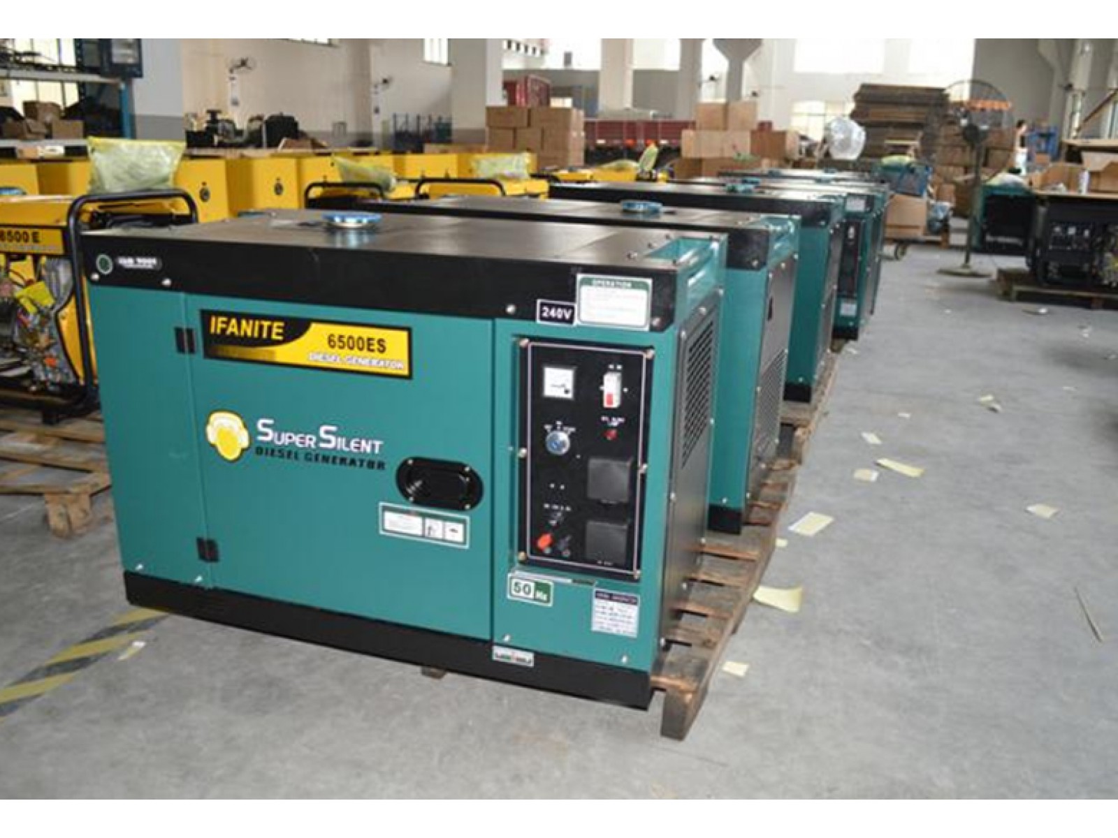 เครื่องกำเนิดไฟฟ้า 6000 วัตต์ 220-380V