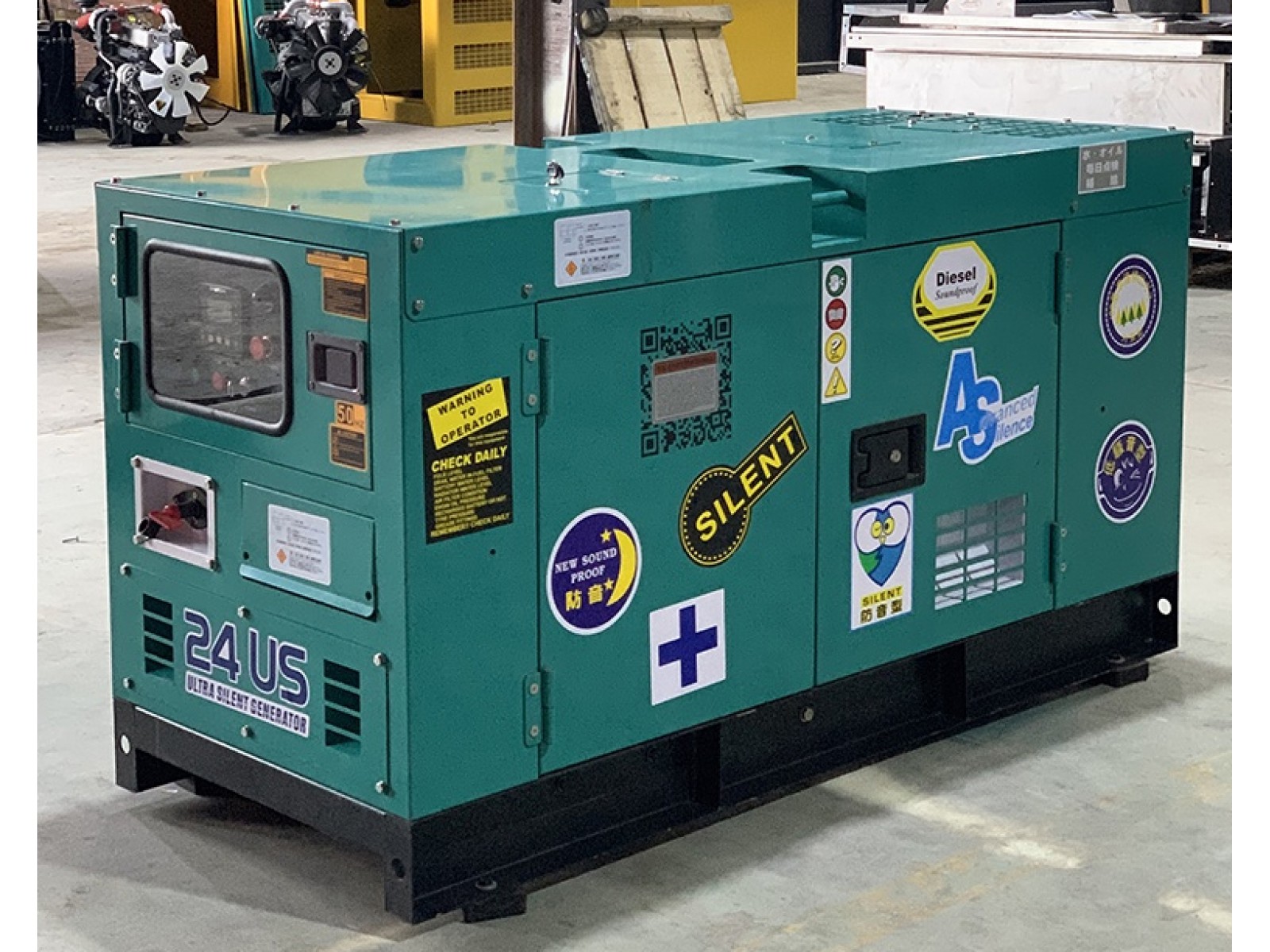 เครื่องกำเนิดไฟฟ้าดีเซล 15Kw 