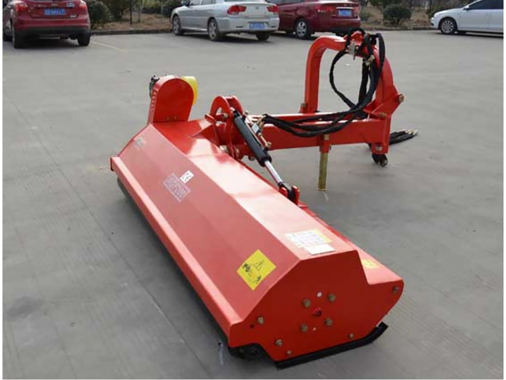 เครื่องตัดหญ้าไหล่ทาง ติดท้ายรถฟาร์มแทรกเตอร์