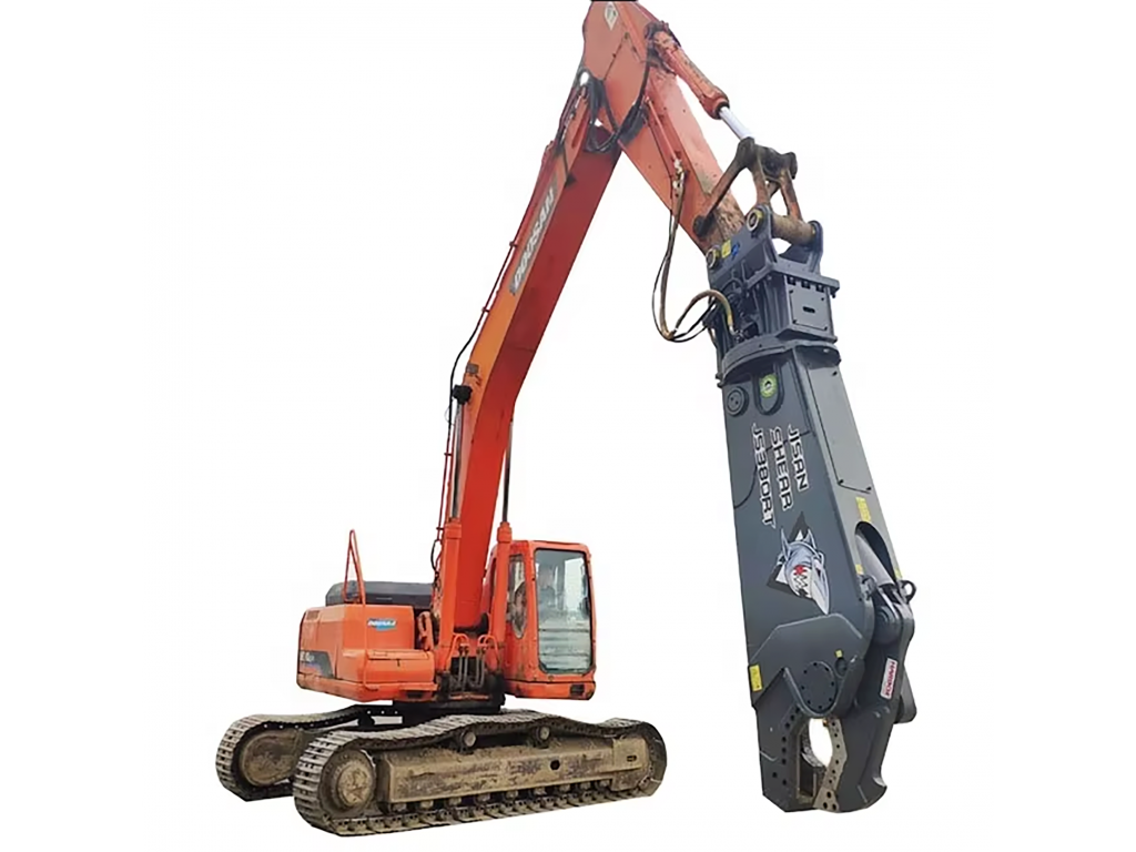 กรรไกรตัดเหล็ก ติดรถขุด ขนาด 20 ตัน