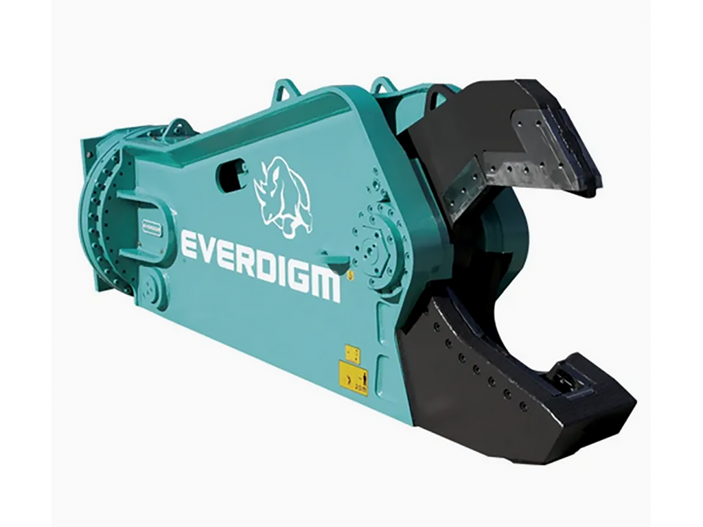 กรรไกรตัดเหล็ก ติดรถขุด ขนาด20ตัน