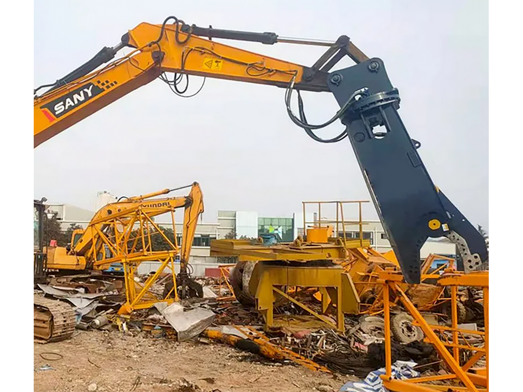 แม่เหล็กไฟฟ้า ติดแบคโฮ