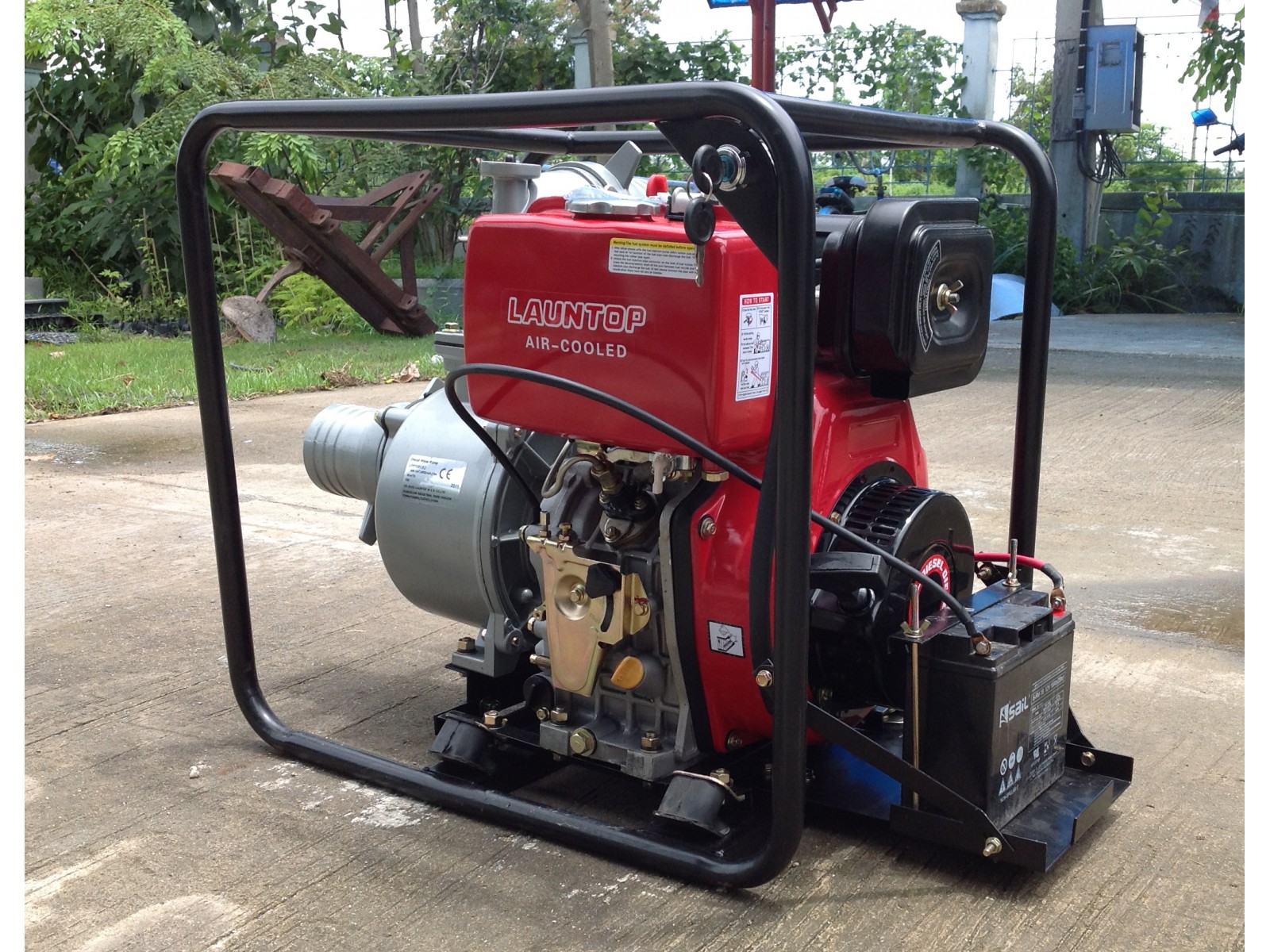 เครื่องสูบน้ำ ดีเซล 4 นิ้ว