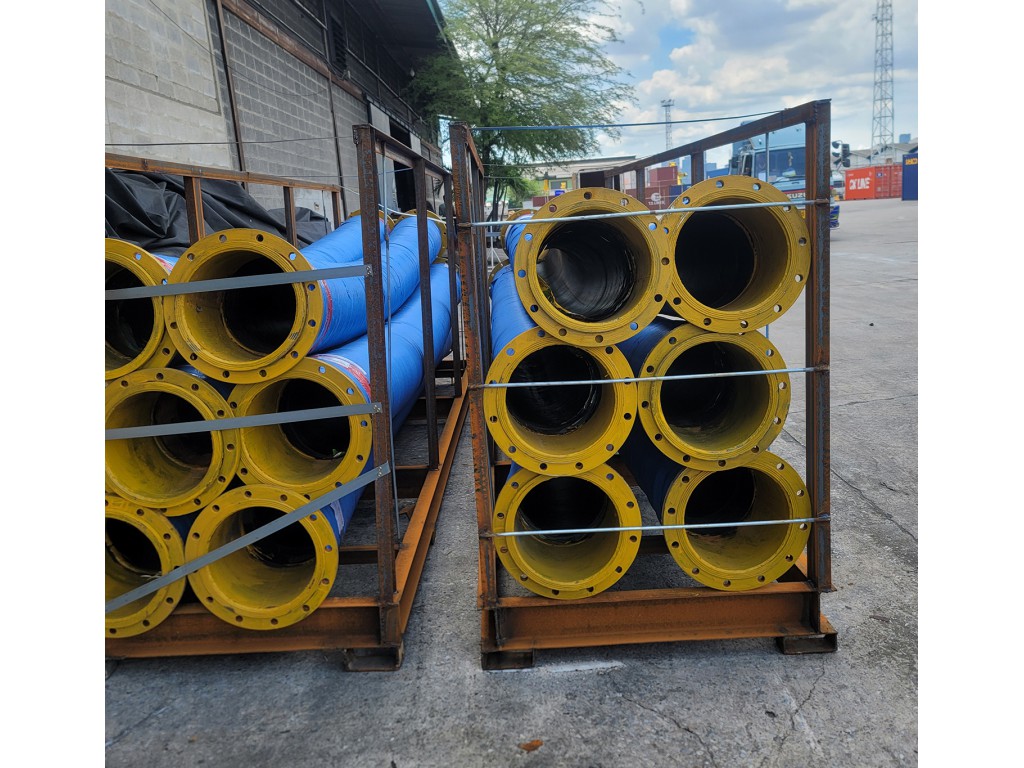 ท่อสูบน้ำตัวหนอน ขนาด 14 นิ้ว 4 เมตร