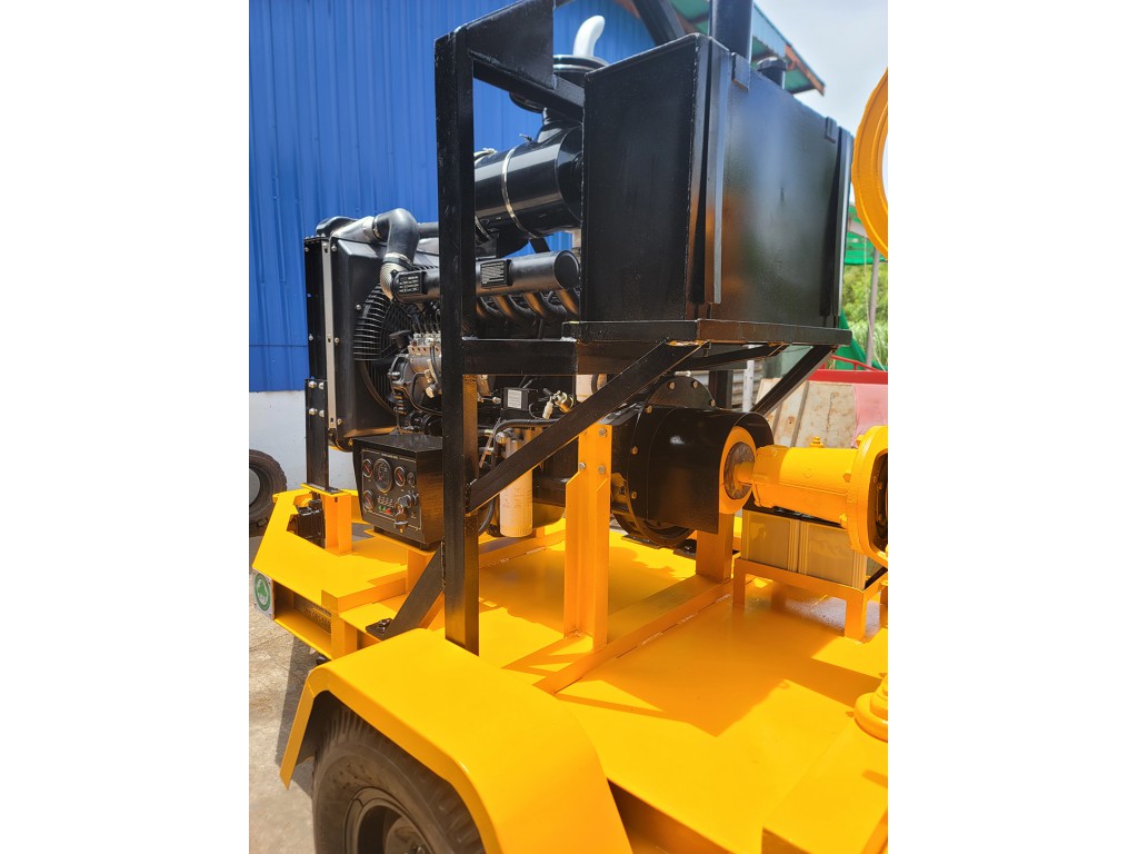 เครื่องสูบน้ำ 12 นิ้ว เครื่องยนต์ ดีเซล 150 แรงม้า