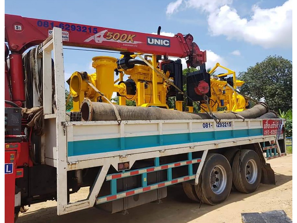 เครื่องสูบน้ำ ดีเซล 12 นิ้ว