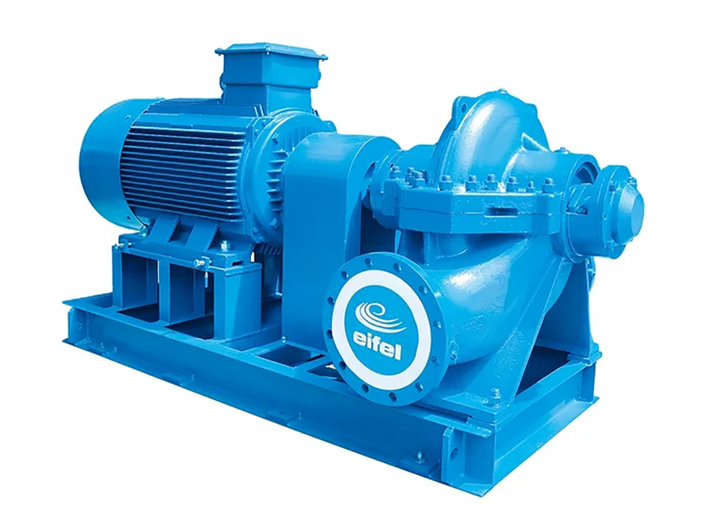 ปั๊มน้ำหอยโข่ง 12 นิ้ว มอเตอร์ กำลัง 75 กิโลวัตต์