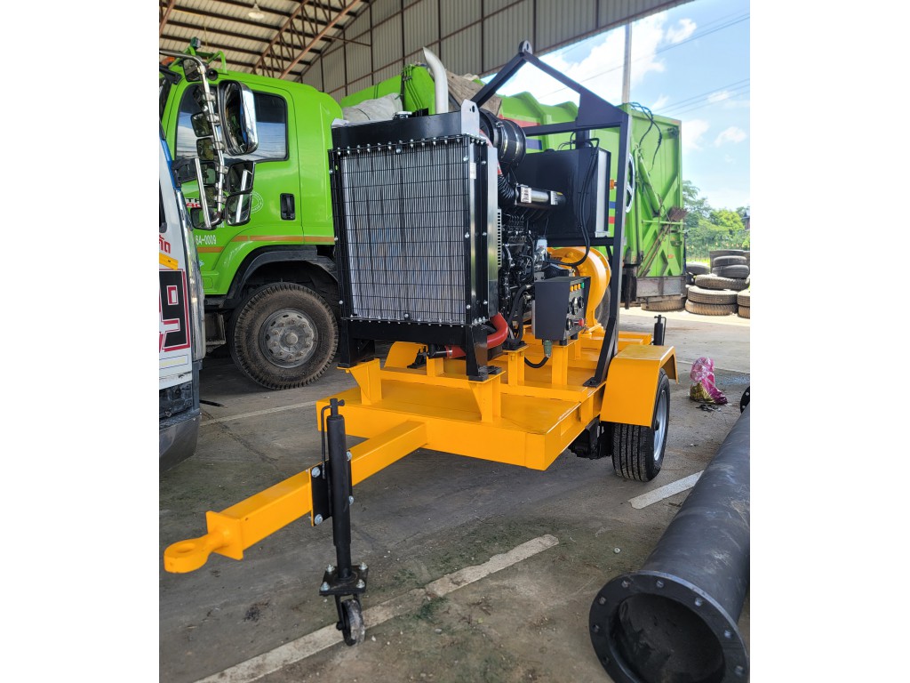 เครื่องสูบน้ำดีเซล ขนาด 12 นิ้ว