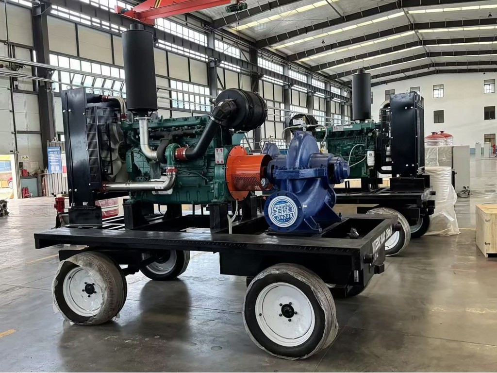 เครื่องสูบน้ำแบบหอยโข่ง ขนาด 8 นิ้ว