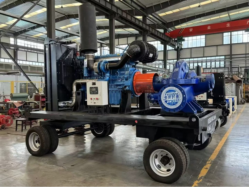 เครื่องสูบน้ำแบบหอยโข่ง ขนาด 8 นิ้ว