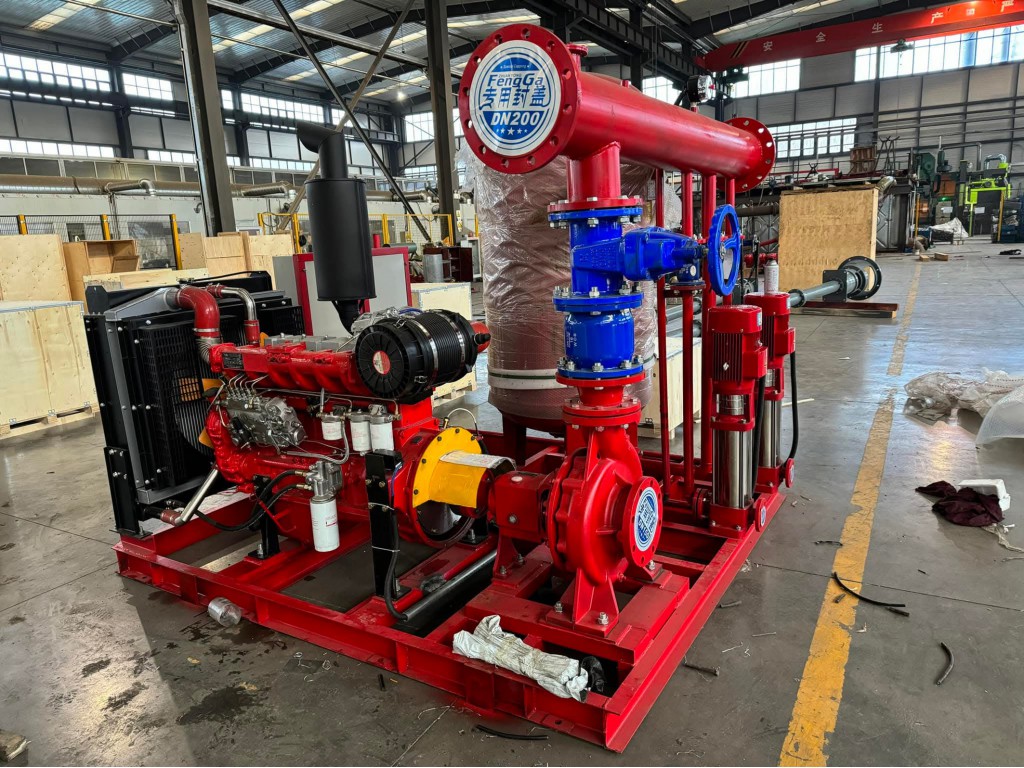 ปั๊มดับเพลิง 500 GPM Cummins