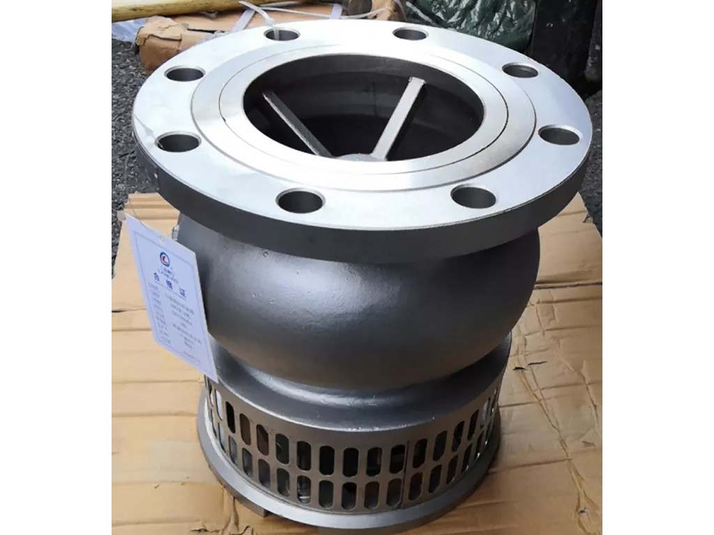 ฟุตวาล์ว 8 นิ้ว แสตนเลส 304