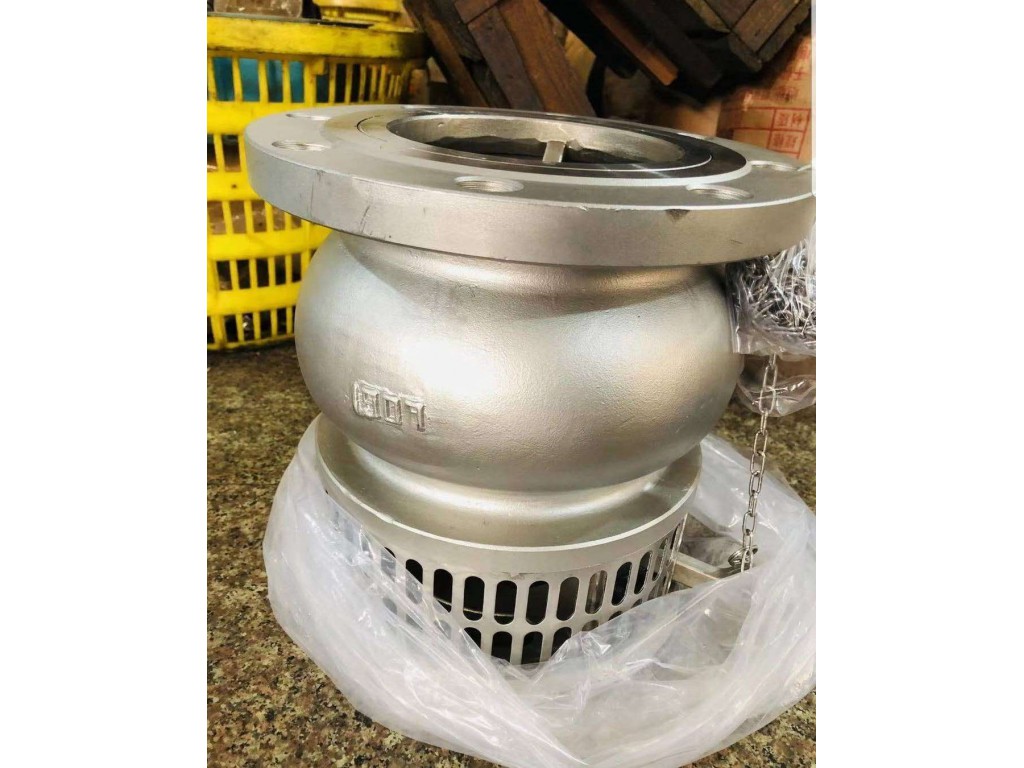 Foot valve ฟุตวาล์วเหล็กหล่อ 14 นิ้ว