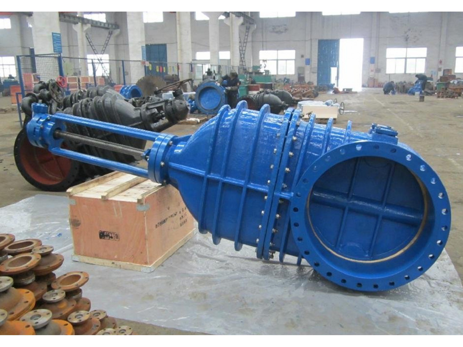 ประตูน้ำ เหล็กหล่อลิ้นยก Gate Valve