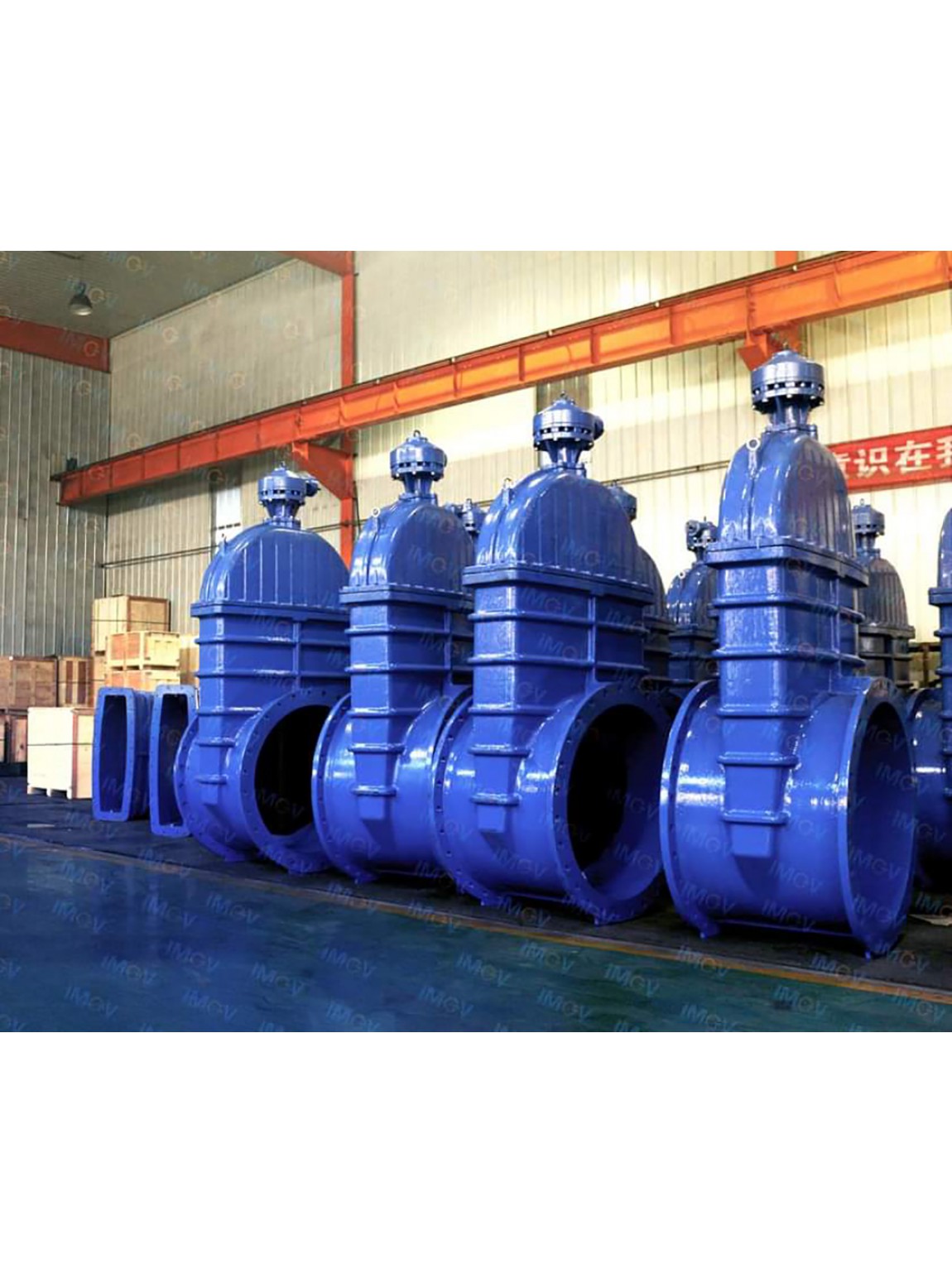 วาล์วประตูน้ำเหล็กหล่อ Gate Valve