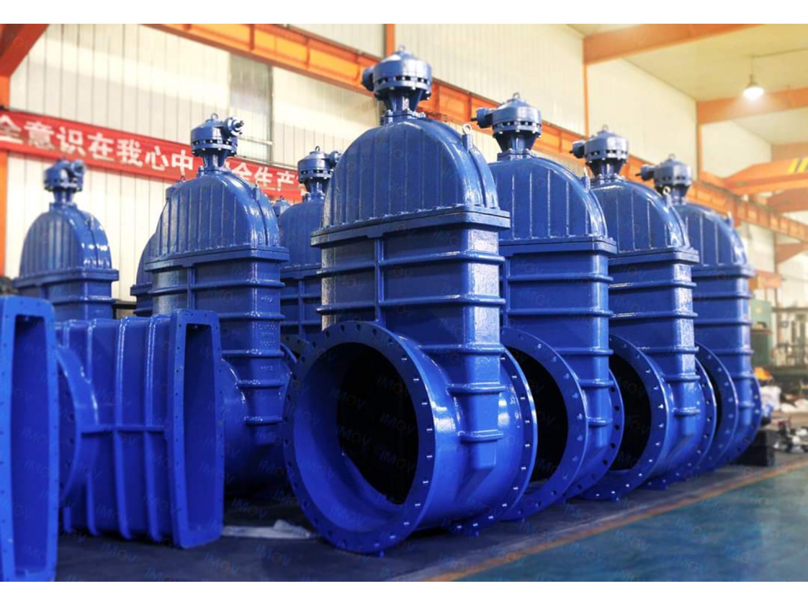 วาล์วประตูน้ำเหล็กหล่อ Gate Valve