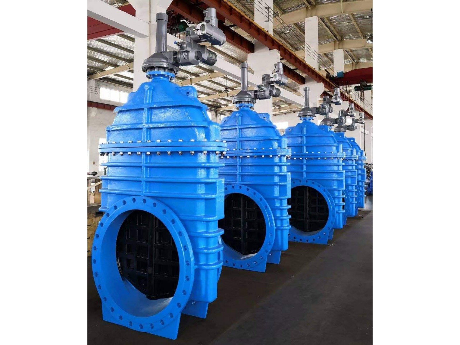 วาล์วประตูน้ำเหล็กหล่อ Gate Valve