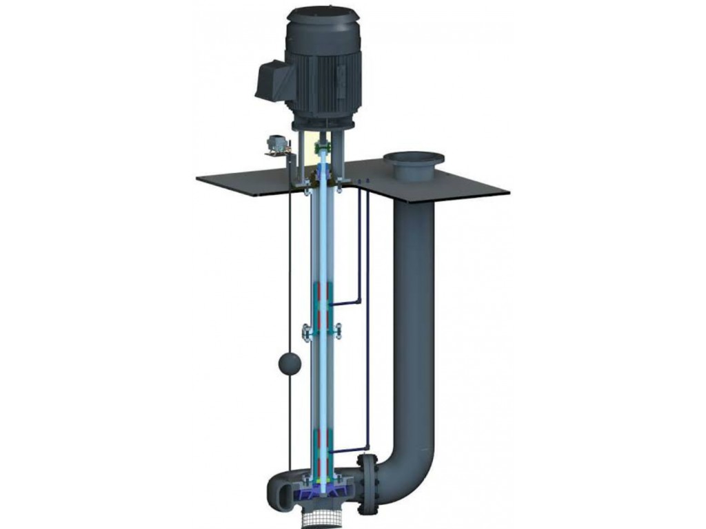 PP Plastic Vertical Pump DT-65VK-10