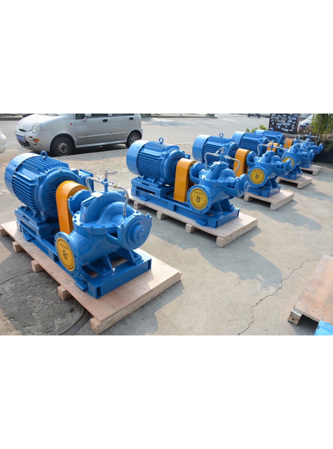 ปั๊มน้ำหอยโข่งไฟฟ้า 55kw